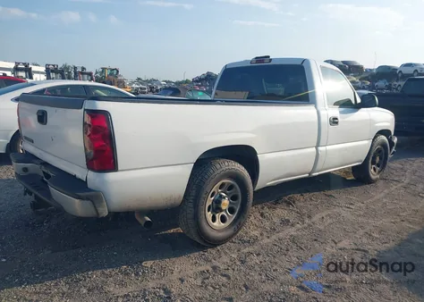 2005 Chevrolet Silverado 1500 Work Truck from USA, damaged, VIN 1GCEC14X75Z104725